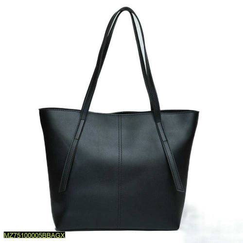 Nova PU leather causal shoulder bag black