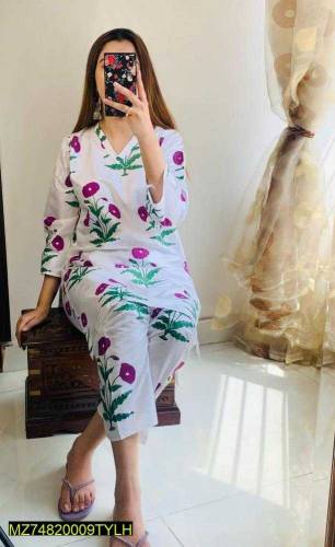 women 2pcs stitched 