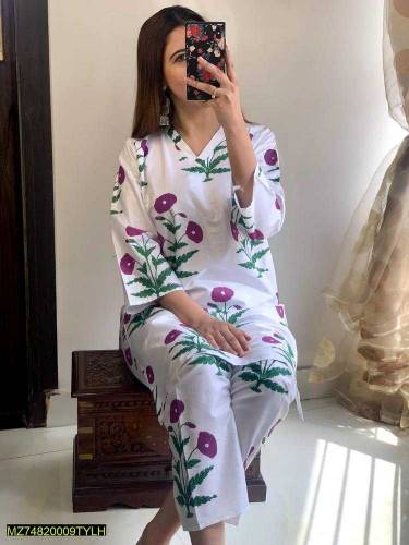 women 2pcs stitched 