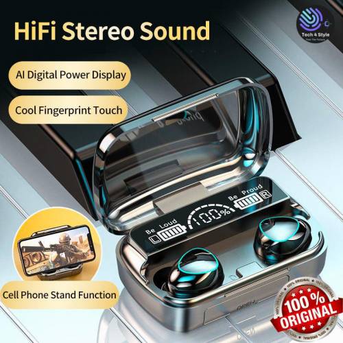 TWS M10 Bluetooth 5.1 Earbuds - Wireless In-Ear Earphones with 3500mAh