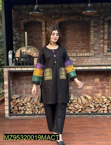 women 2pcs stitched 