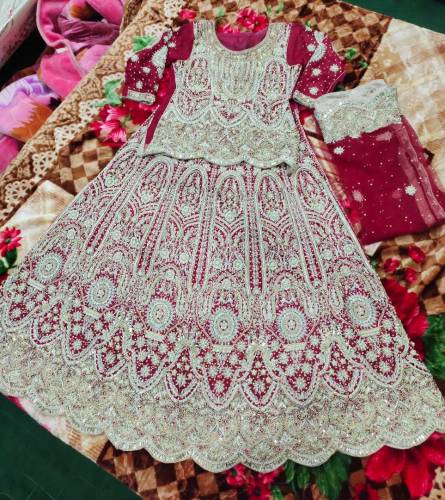 Bridal Party Wear Lehenga For Wedding