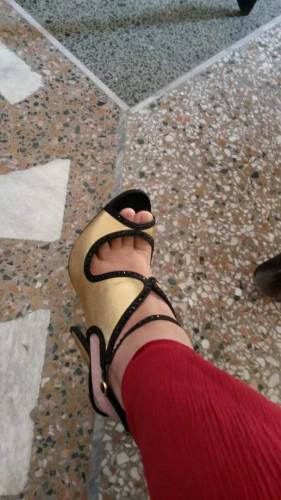imported heels 37 size