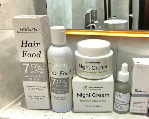 🎀 *3 in 1 Big Deal*🎀💫 *Havelyn Hair Food Oil*💫 *Ordinary Niacinamide O