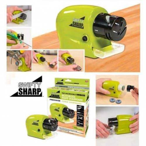 Swift Sharp – Motorized Electric Sharpener Kitchen Tool Knife Sharpene