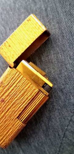 Waterman lighter paris 24k gold plated 1960s