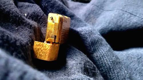 Waterman lighter paris 24k gold plated 1960s