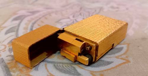 Waterman lighter paris 24k gold plated 1960s