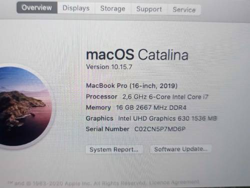 Apple Mackbook Pro 2019