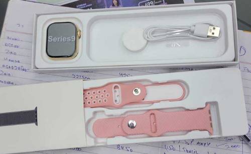 Series 9 Smart Watch With Apple Logo
