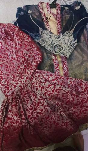girls corner stiched dress
