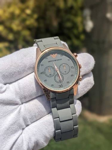 Grey Dial Colour Of Watch Men Unique Premier Quality 