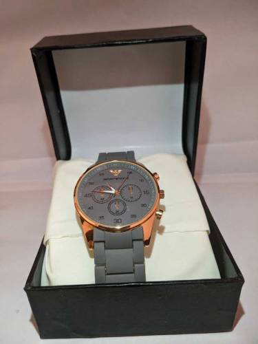 Grey Dial Colour Of Watch Men Unique Premier Quality 