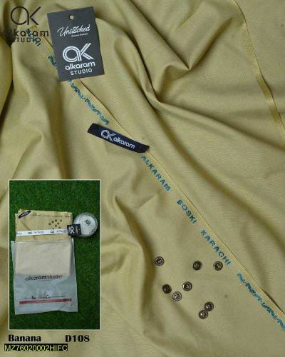 men's unstitched Boski plan suit 
