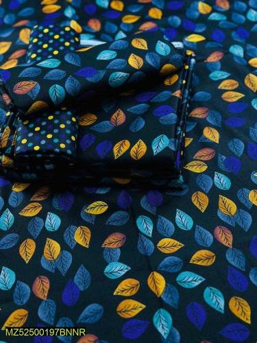 2 pcs women unstich swiss lawn suit 