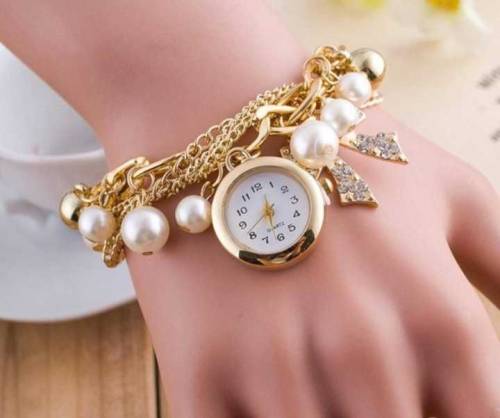 PEARL BRACELTE WATCH FOR GIRLS