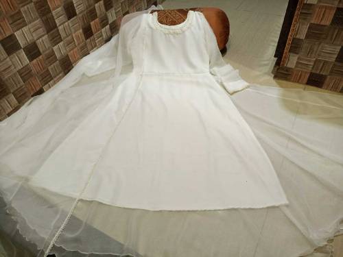 chiffon big flair maxi with high quality fabric
