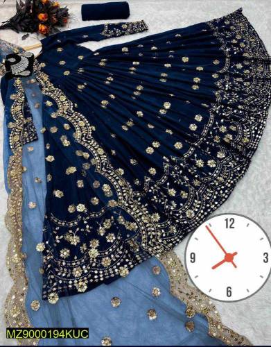 3pcs women stiched fancy shamoz silk Embroidered maxi 
