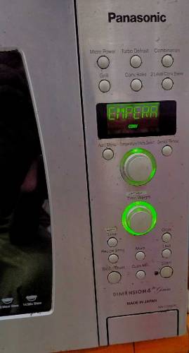 Panasonic inverter microwave oven 