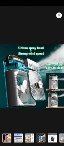 Portable Air Fan Mini Cooler