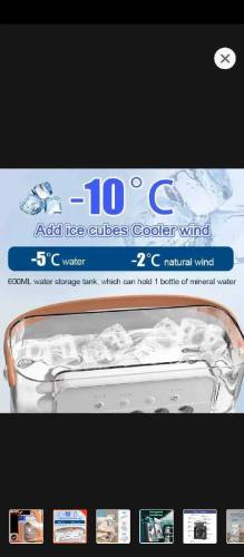 Portable Air Fan Mini Cooler