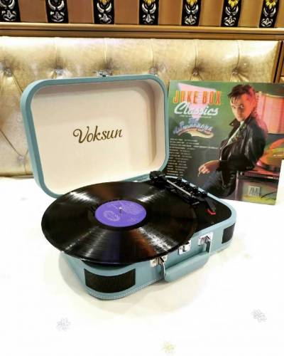 Voksun Turntable Gramophone Record player 