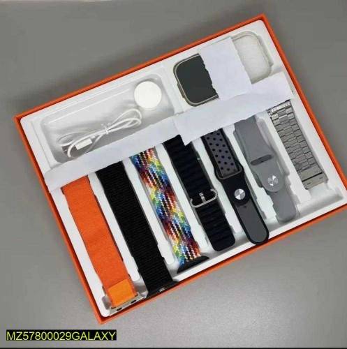 7 Straps, Waterproof, Wireless Charging, 49mm Large Screen