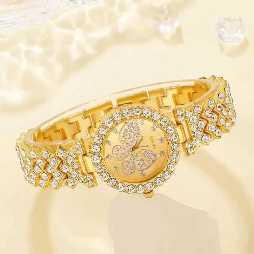 One women's watch and one women's bangle