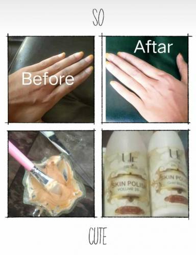 Skin polish its amazing result and whitening har skin type k liy hain 