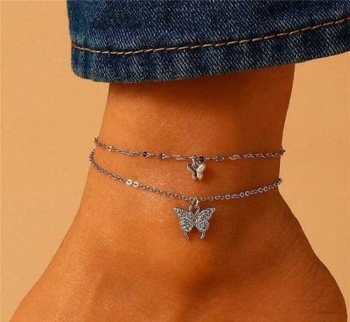 1 Carat Silver-plated Anklet ✨️