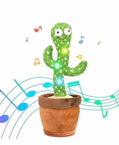 Dancing Cactus Plush Toy for Kids 