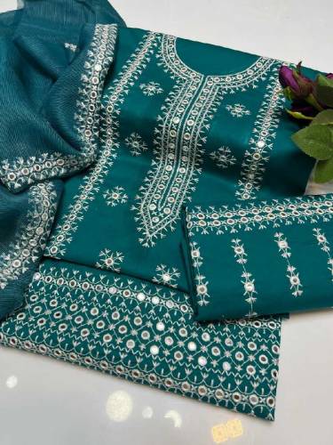 Branded 3Pc fully embrioded 