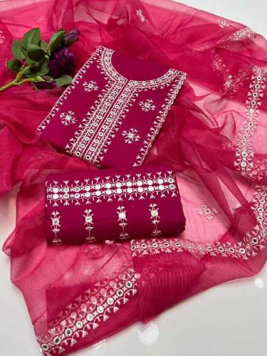 Branded 3Pc fully embrioded 