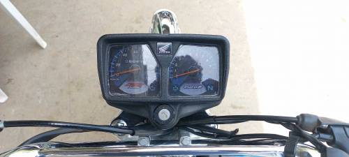 honda CG 125 2023 Hyderabad number 
