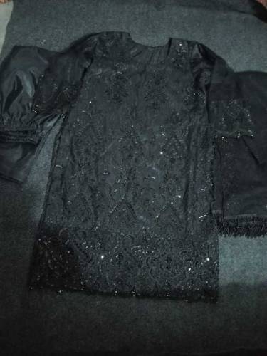 black dress