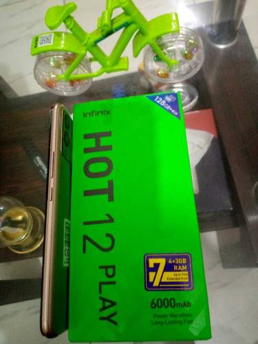 Infinix Hot 12 Play 7gb 128gb Gold Colour 