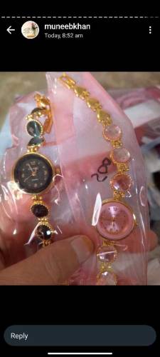 Hand watch & jewellery