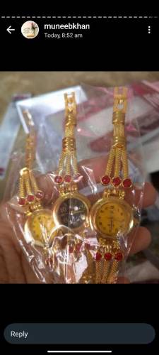 Hand watch & jewellery