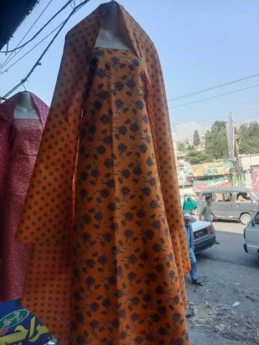 2 pecs ladies cotten suit un stitch 