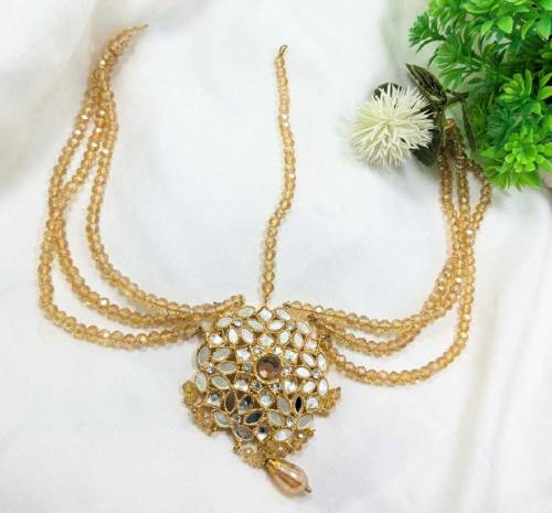 *New🌺 stylish Kundan jhumki 🖇️ chokar set and ♥️ mala pearl set 👌 best q