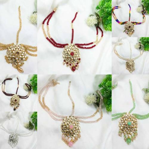 *New🌺 stylish Kundan jhumki 🖇️ chokar set and ♥️ mala pearl set 👌 best q