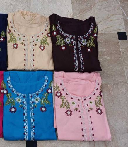 2 PC embroided suit