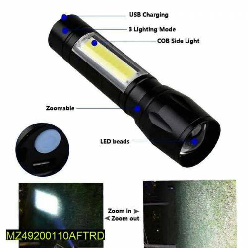 Price Drop⬇Portable Rechargeable Flash Light For Night🔦