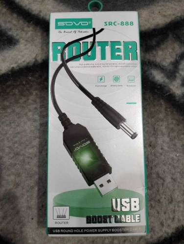 Router/Modem Cable Router USB Boost Cable With Two Connector Adapter