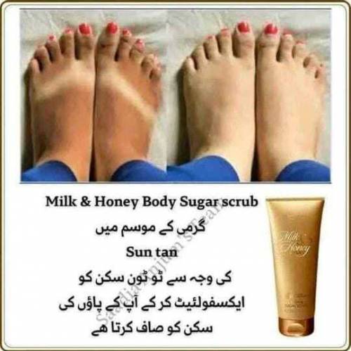 Milk hunny Suger scrub 25ml tester container pure original 