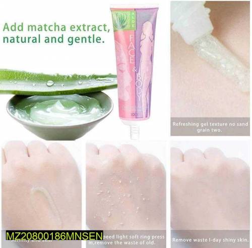 Skin Brightening And Cleansing Scrub Gel