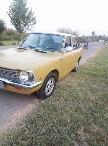 Toyota Corolla 1974, file document original,1300 cc engine,Peshawar no