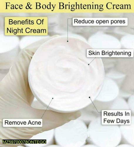 whiting and anti aging night cream