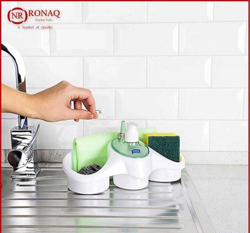 Soap Dispenser and Sponge Holder 