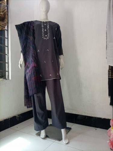 mirror work suit 